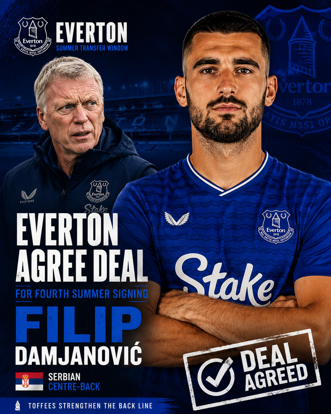 Read more about the article DONE DEAL! Club Agrees Fourth Summer Signing as Dominant Serbian Defender Set to Arrive