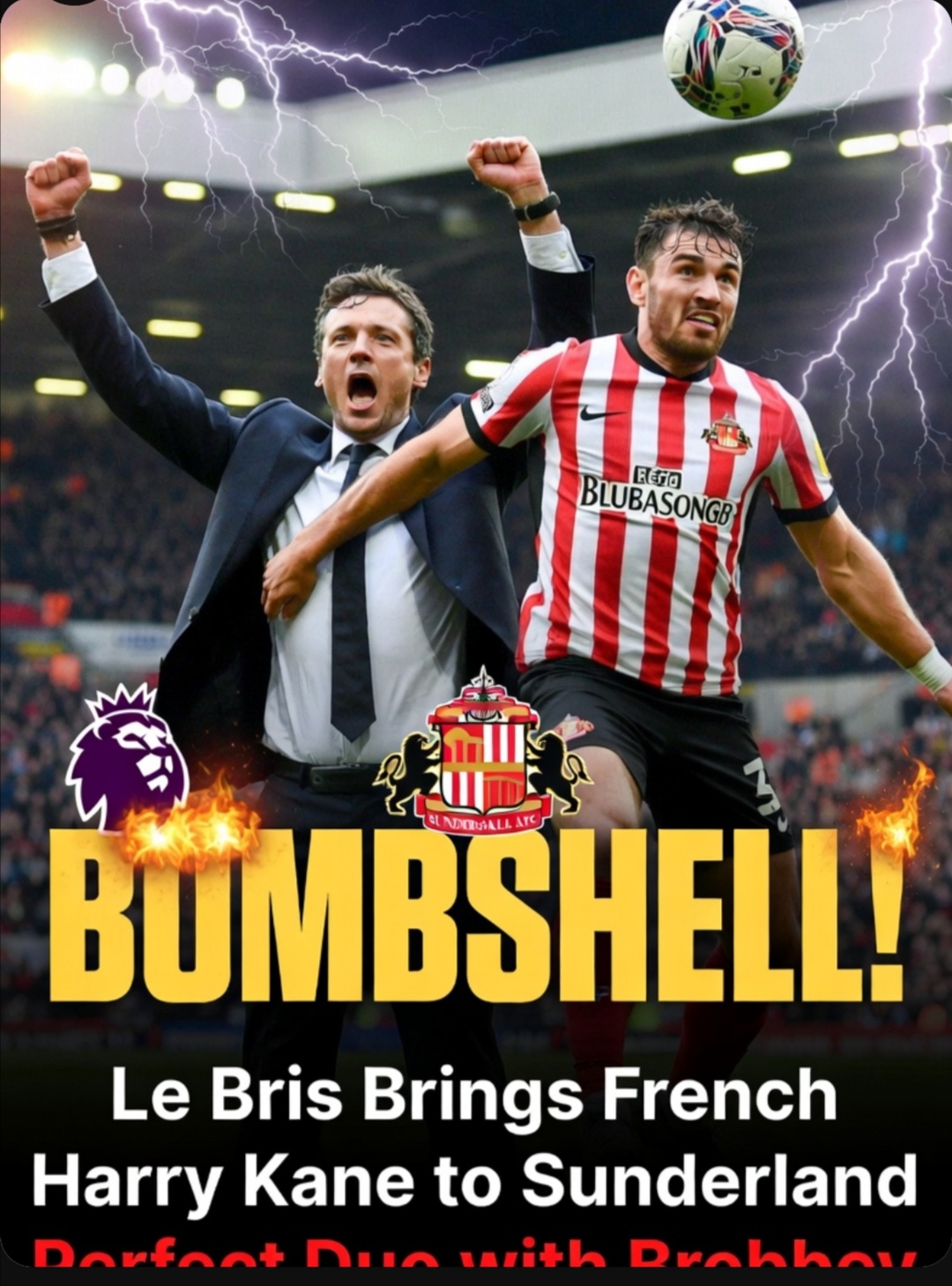 Read more about the article SENSATIONAL: Sunderland Boss Régis Le Bris Drops BOMBSHELL as Black Cats Board FINALLY Seals Blockbuster Deal for 24-Year-Old “French Harry Kane” Who Will Explode Alongside Brobbey