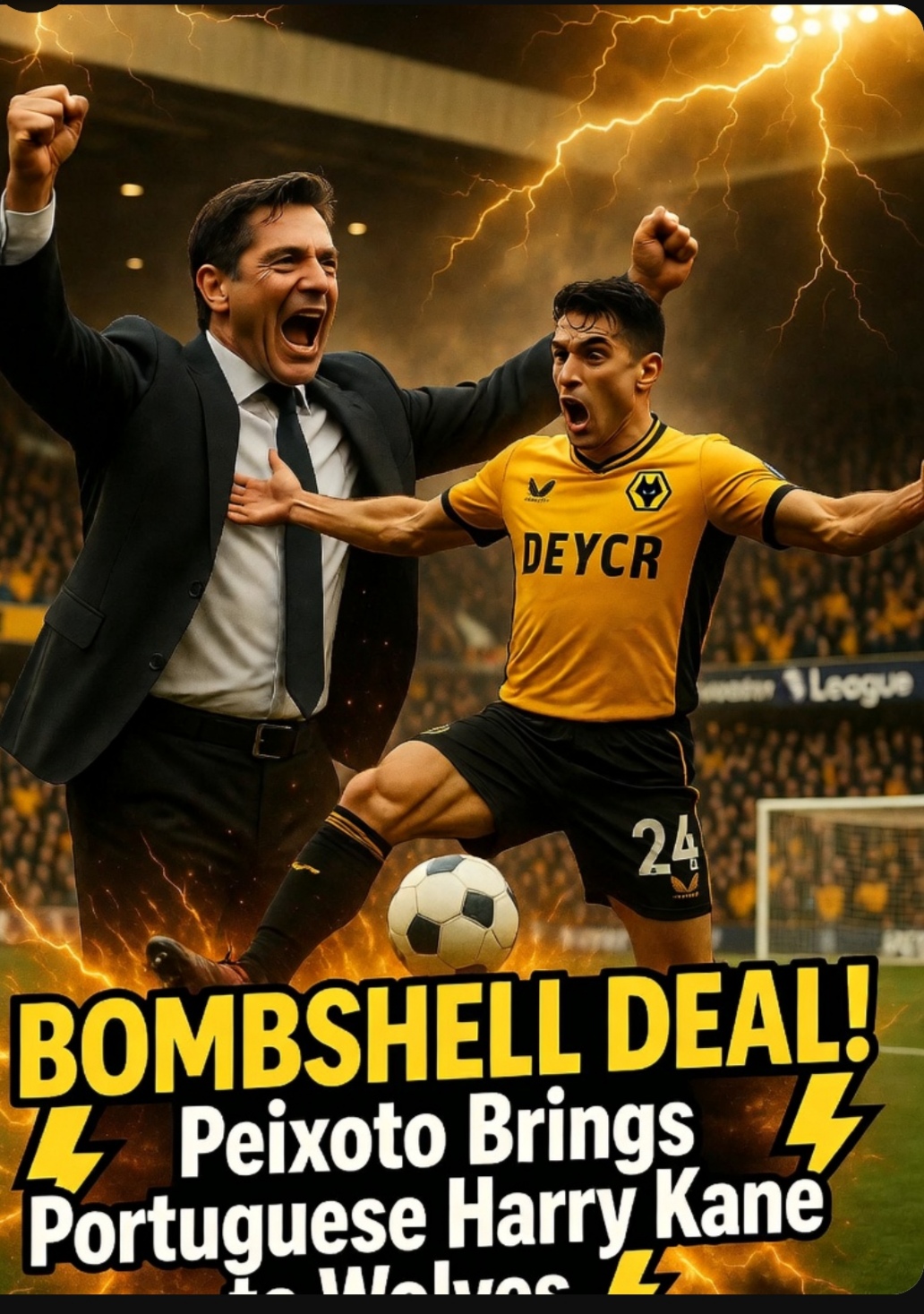 Read more about the article SHOCK TRANSFER ALERT: Wolves Boss César Peixoto Drops MASSIVE BOMBSHELL as Board FINALLY Seals Blockbuster Deal for Prolific 24-Year-Old “Portuguese Harry Kane”